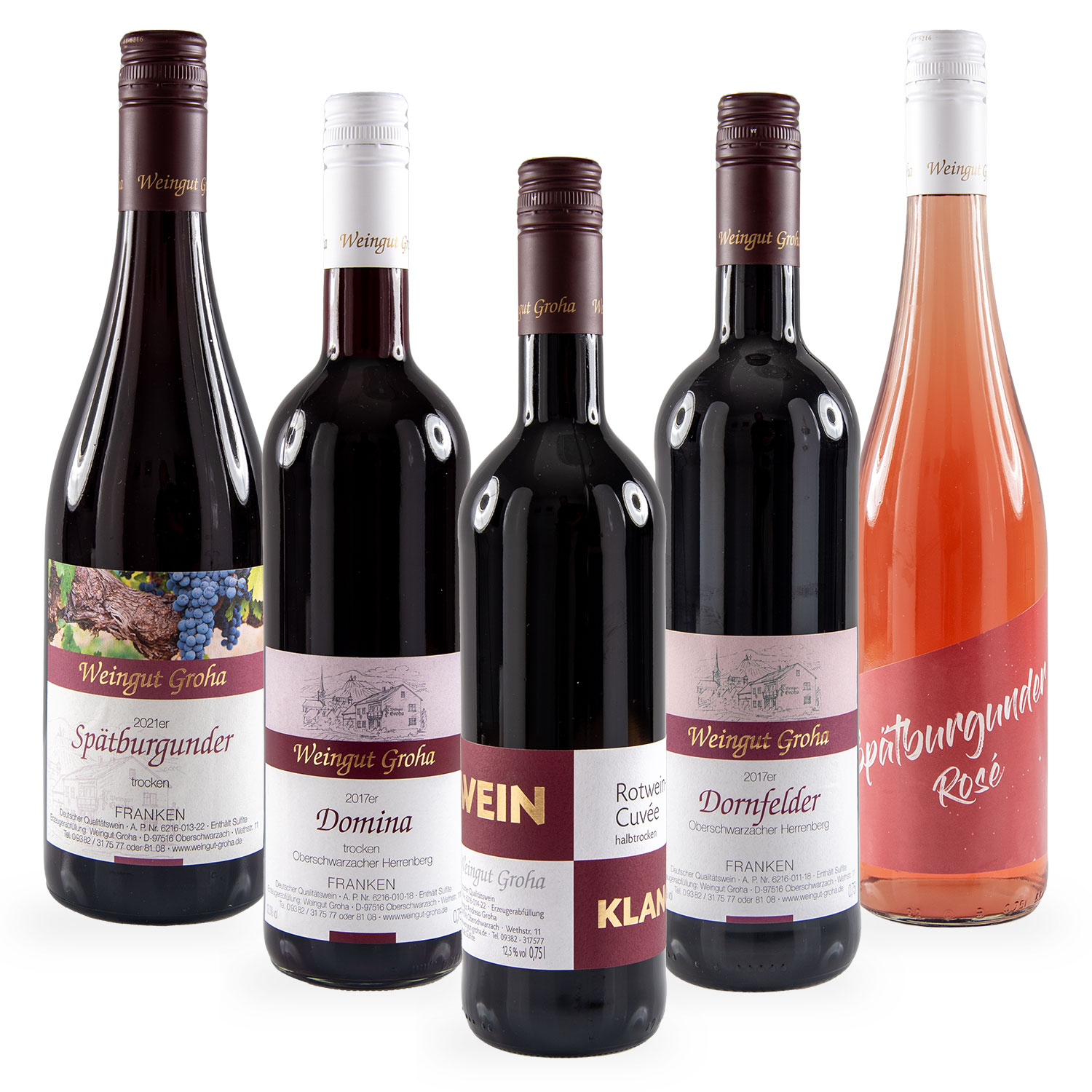 Rotwein-Vielfalt Weingut - Groha