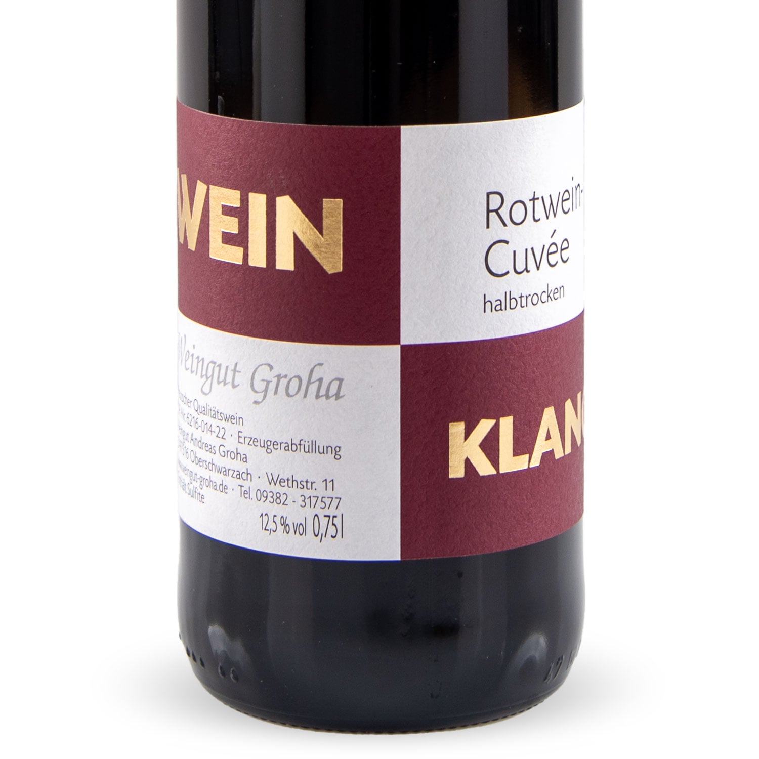 Weinklang - Rotwein Cuvée halbtrocken